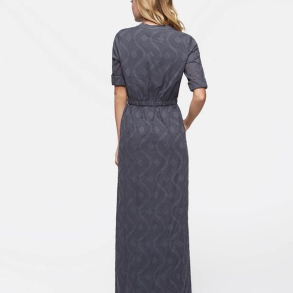 TAVIK CAPRI SHORT SLEEVE MAXI DRESS in Ombre Blue - Picture 3 of 8